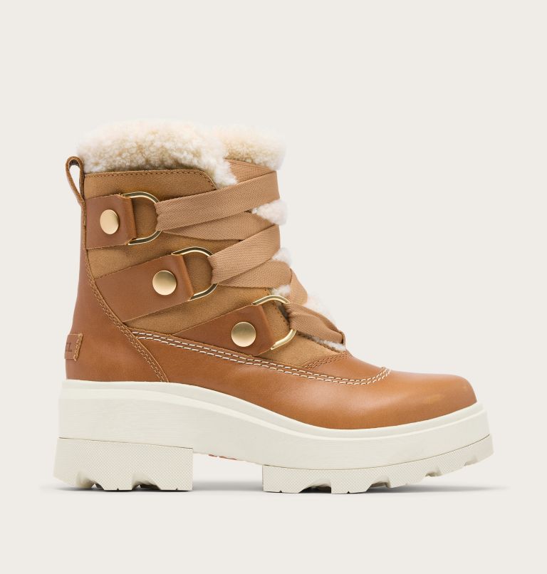Women's JOAN FRWD Cosy Waterproof Boots, Color: Tawny Buff, Honey White, image 1