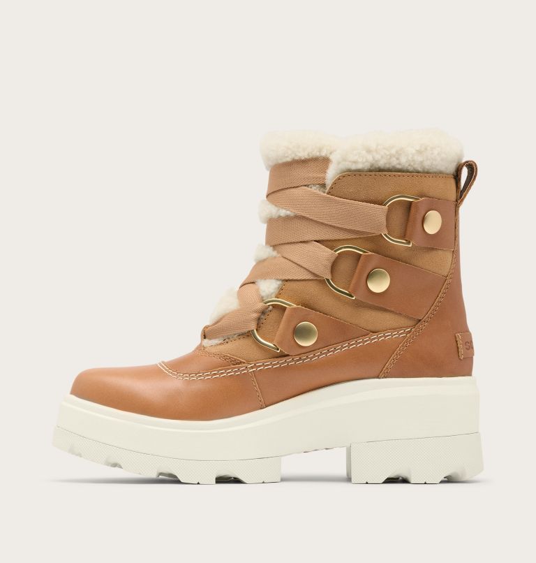 Women's JOAN FRWD Cosy Waterproof Boots, Color: Tawny Buff, Honey White, image 3