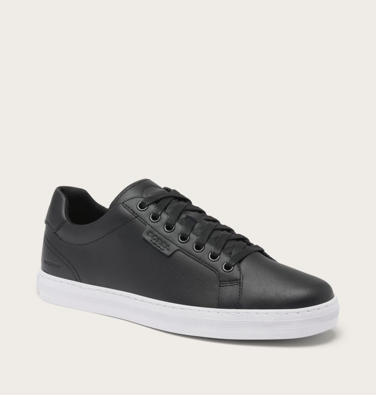 CYPRUS Men's Waterproof Sneaker, Color: Black, White, image 5
