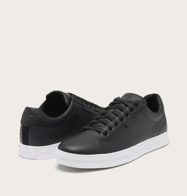 CYPRUS Men's Waterproof Sneaker, Color: Black, White, image 6