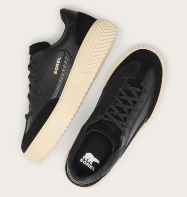 ONA AVE T-TOE Women's Sneaker, Color: Black, Honey White, image 4