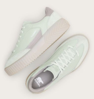 ONA AVE T-TOE Women's Sneaker, Color: Cool Green, Chrome Grey, image 4