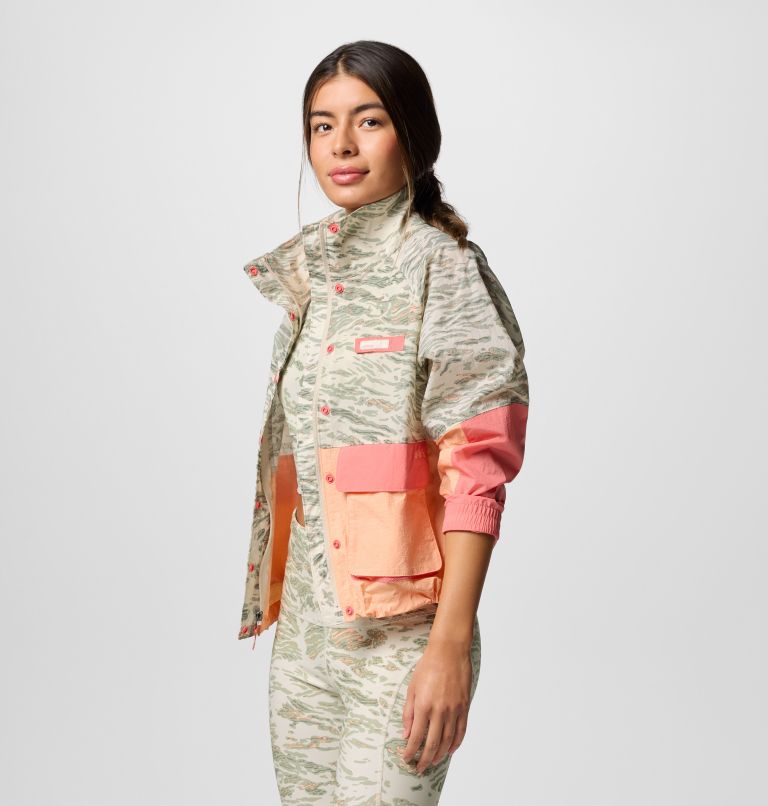 CSC PFG X Nicole Combs Windbreaker, Color: Stone Shorelines, image 3