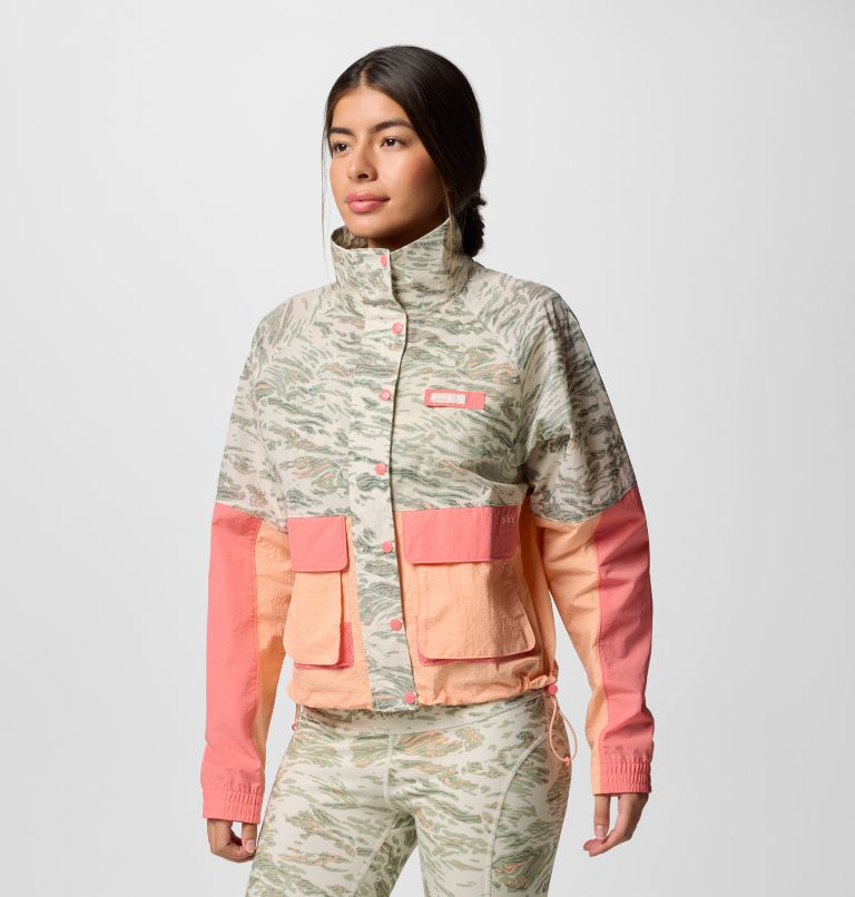 CSC PFG X Nicole Combs Windbreaker, Color: Stone Shorelines, image 7