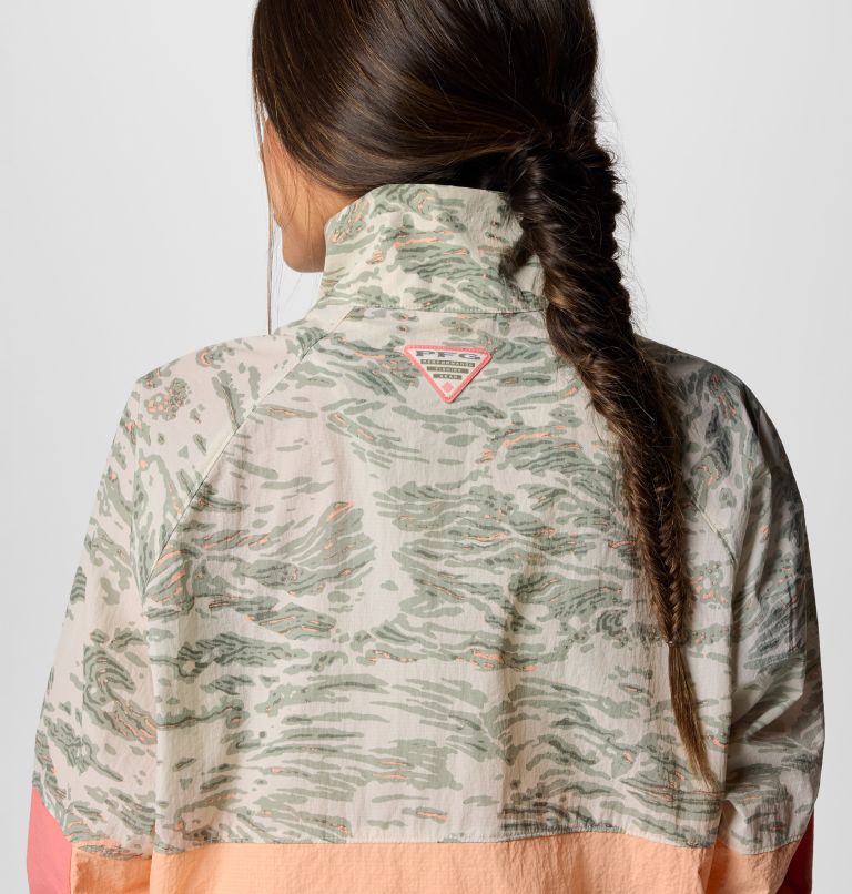 CSC PFG X Nicole Combs Windbreaker, Color: Stone Shorelines, image 9