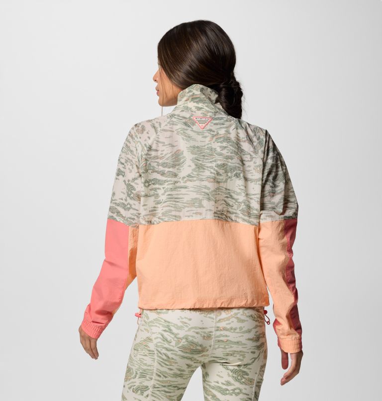 CSC PFG X Nicole Combs Windbreaker, Color: Stone Shorelines, image 2