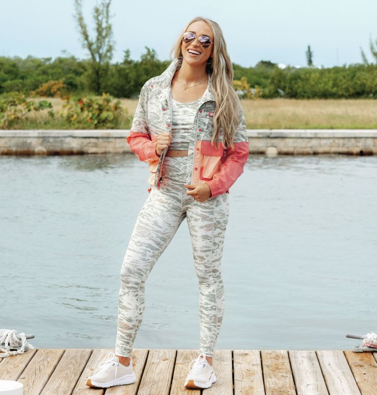 CSC PFG X Nicole Combs Windbreaker, Color: Stone Shorelines, image 12