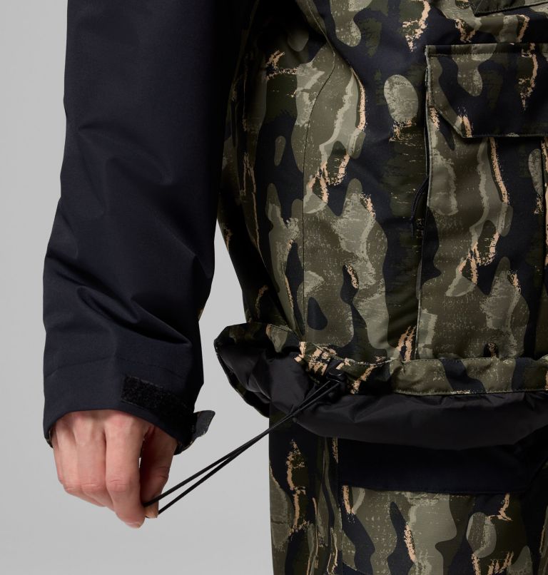 Manteau imprimé Coreshot pour homme, Color: Greenscape Treebark Print, Black, image 11
