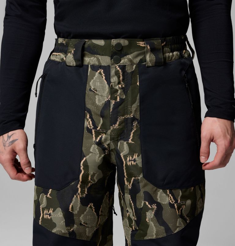 Pantalon imprimé Coreshot pour homme, Color: Greenscape Treebark Print, Black, image 5
