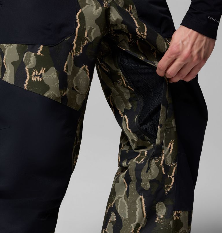 Pantalon imprimé Coreshot pour homme, Color: Greenscape Treebark Print, Black, image 8