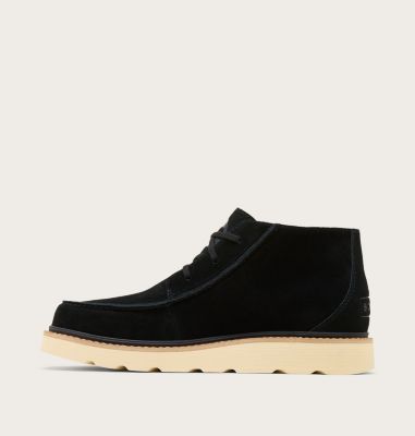 Zapatos SLABTOWN 62’ Mid Wallabee para hombre, Color: Black, Bleached Ceramic, image 7