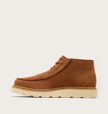 Zapatos SLABTOWN 62’ Mid Wallabee para hombre, Color: Velvet Tan, Bleached Ceramic, image 3
