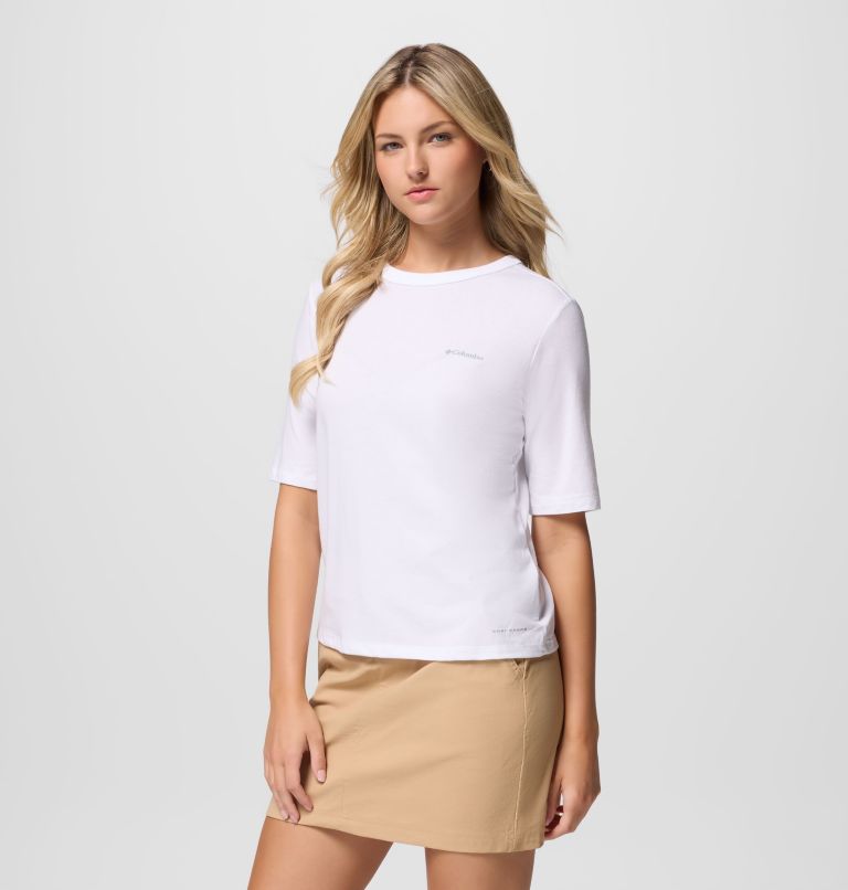 Women's Sun Trek Technical T-Shirt, Color: White, image 4