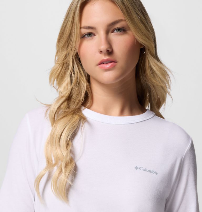 Women's Sun Trek Technical T-Shirt, Color: White, image 5