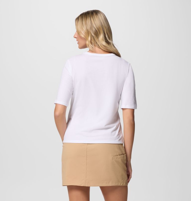 Women's Sun Trek Technical T-Shirt, Color: White, image 3