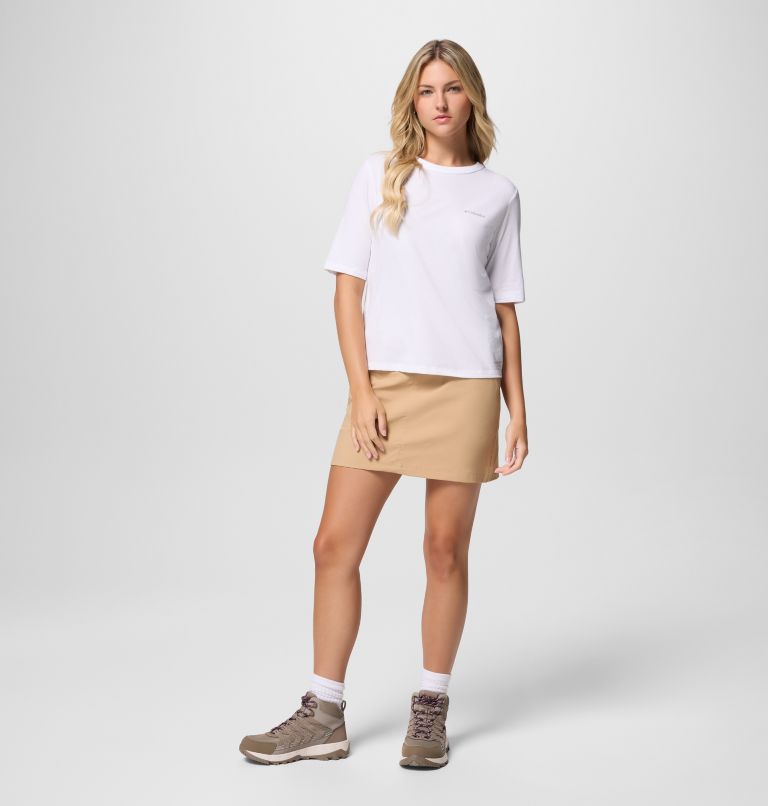 Women's Sun Trek Technical T-Shirt, Color: White, image 2