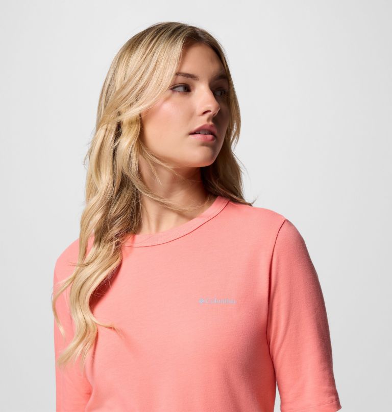 Women's Sun Trek Technical T-Shirt, Color: Alpenglow, image 5