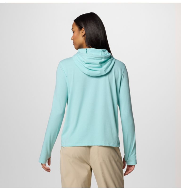 Sudadera con capucha Sun Trek para mujer, Color: Spray, image 2