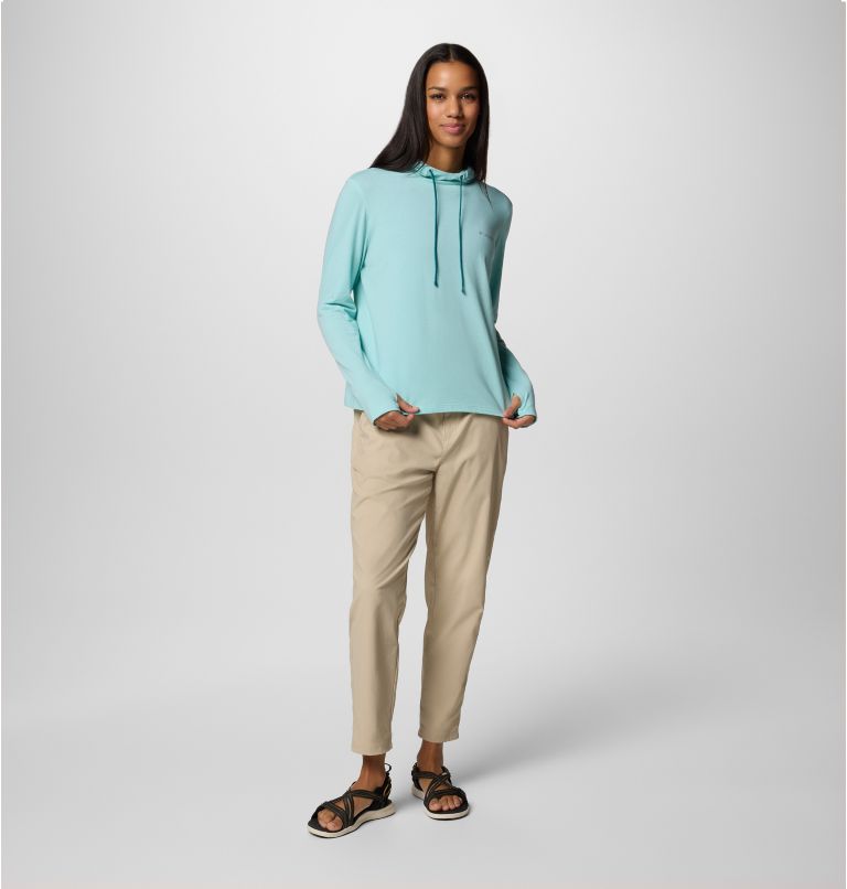 Sudadera con capucha Sun Trek para mujer, Color: Spray, image 5