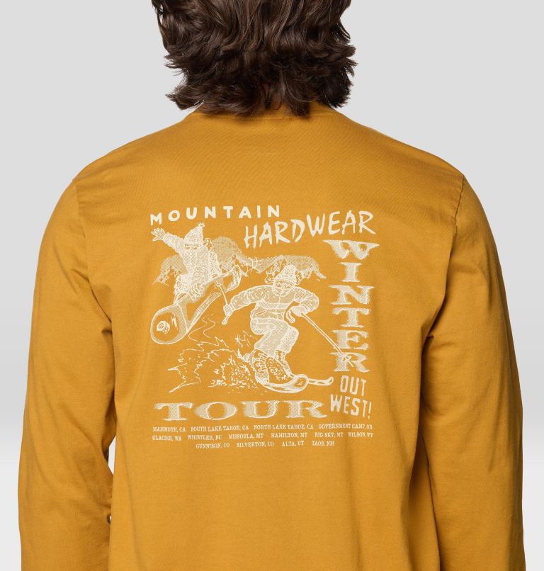 Men's MHW Winter Tour Long Sleeve, Color: Underbrush, image 5