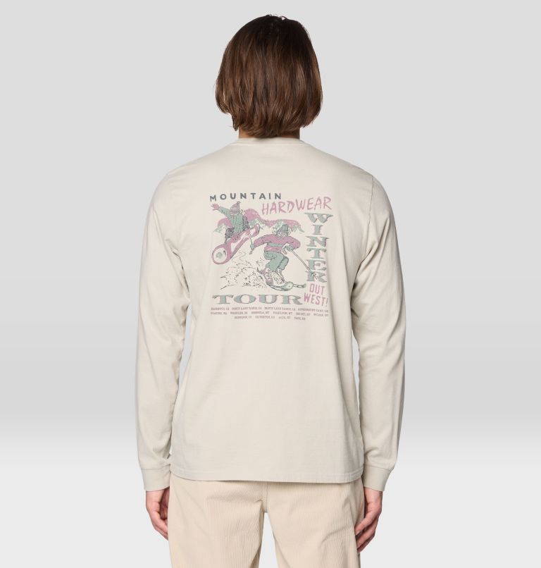 Men's MHW Winter Tour Long Sleeve, Color: Oyster Shell, image 2