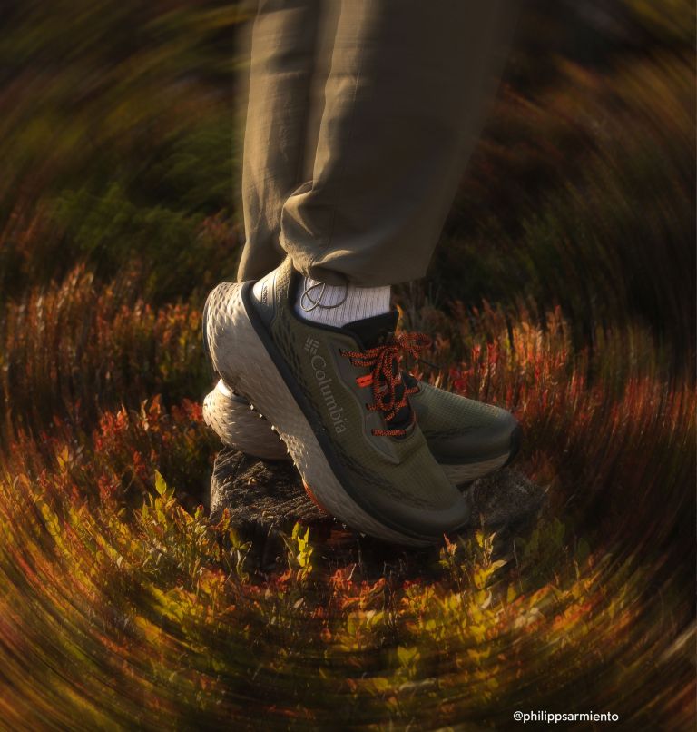 Zapatillas de senderismo Konos Trillium ATR para hombre, Color: Nori, Tangy Orange, image 11