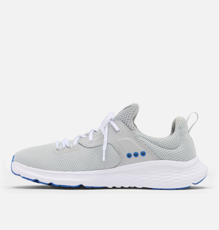 Men's PFG Sail Grove Shoe, Color: Cool Grey, Vivid Blue, image 6