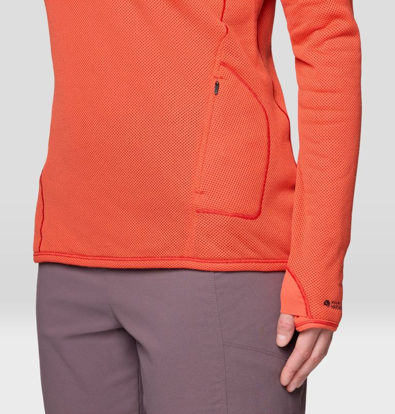 Women's AirMesh Half Zip, Color: Aspect, image 6