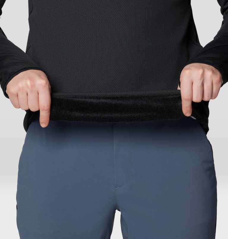 Men's AirMesh Half Zip, Color: Dark Storm, image 7