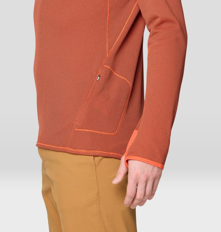 Men's AirMesh Half Zip, Color: Aspect, image 5