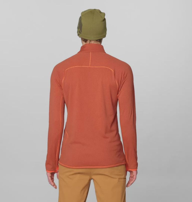 Men's AirMesh Half Zip, Color: Aspect
