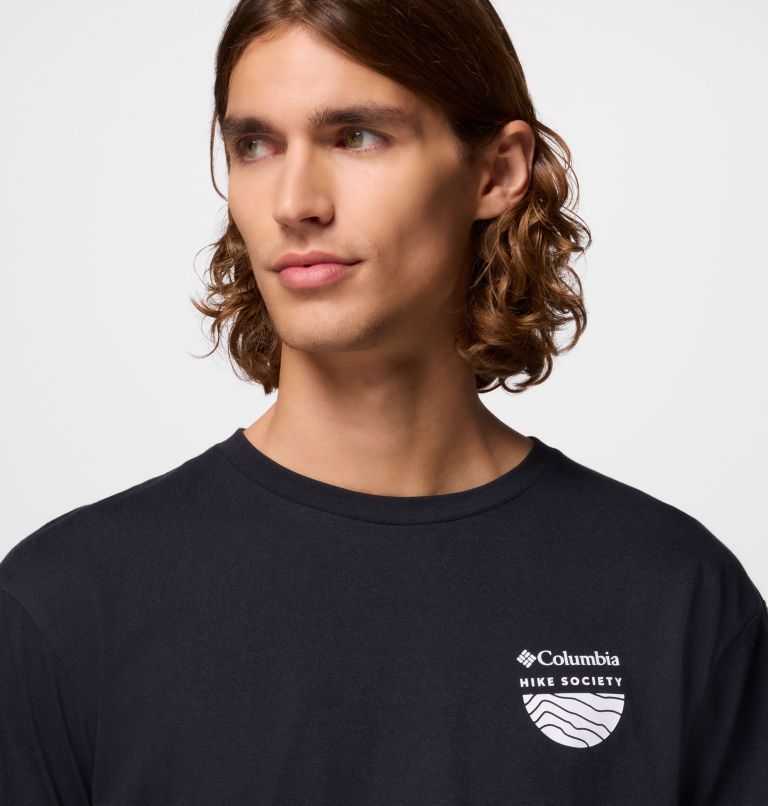 Unisex Columbia Hike Society T-Shirt, Color: Black, image 5