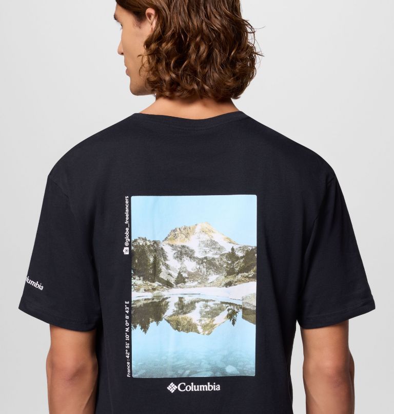 Unisex Columbia Hike Society T-Shirt, Color: Black, image 6