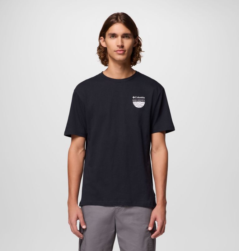 Unisex Columbia Hike Society T-Shirt, Color: Black, image 3