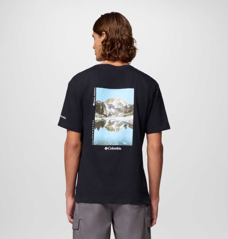 Unisex Columbia Hike Society T-Shirt, Color: Black, image 1