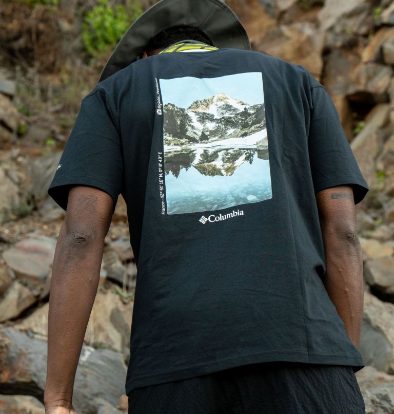 Unisex Columbia Hike Society T-Shirt, Color: Black, image 7