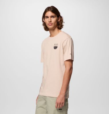 T-shirt Columbia Hike Society unisex, Color: Dark Stone, image 4