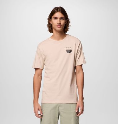 T-shirt Columbia Hike Society unisex, Color: Dark Stone, image 3