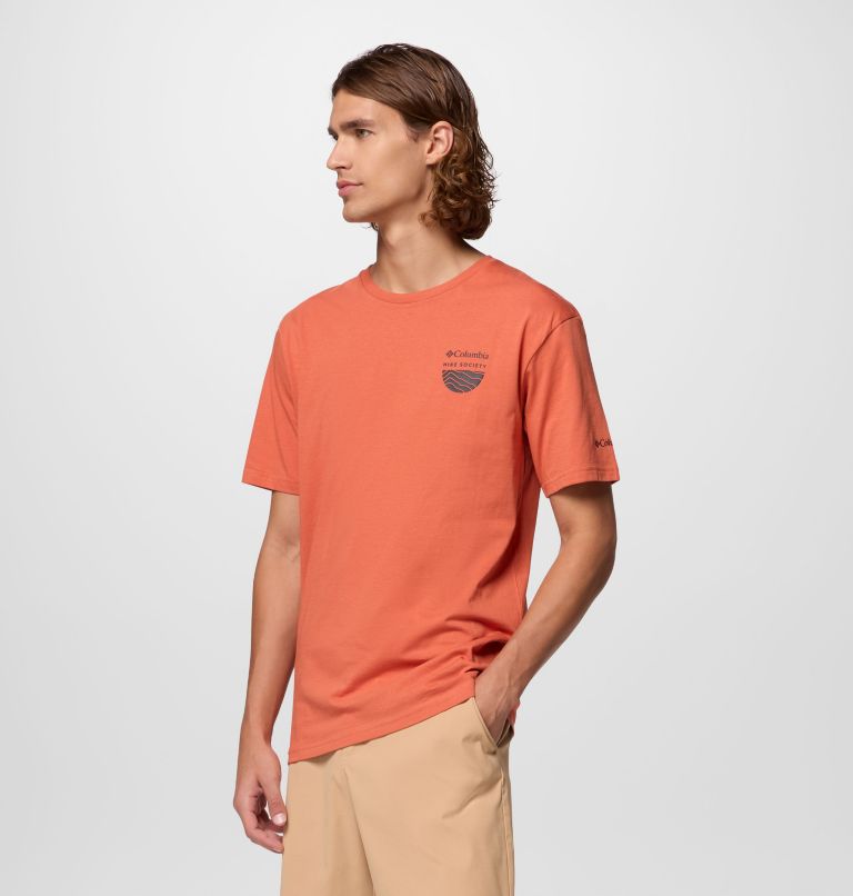 Unisex Columbia Hike Society T-Shirt, Color: Tuscan, image 4