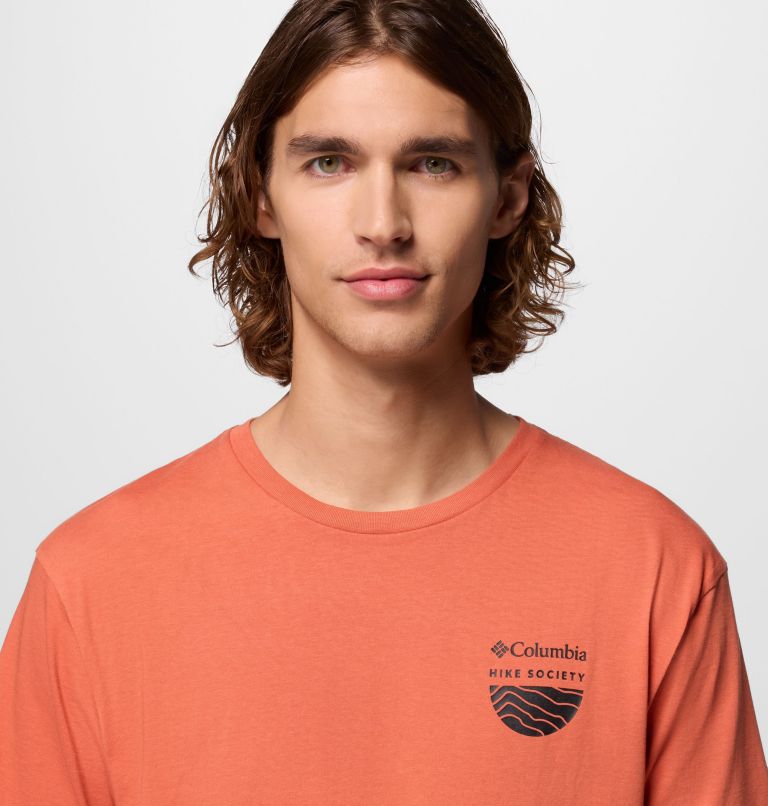 Unisex Columbia Hike Society T-Shirt, Color: Tuscan, image 5
