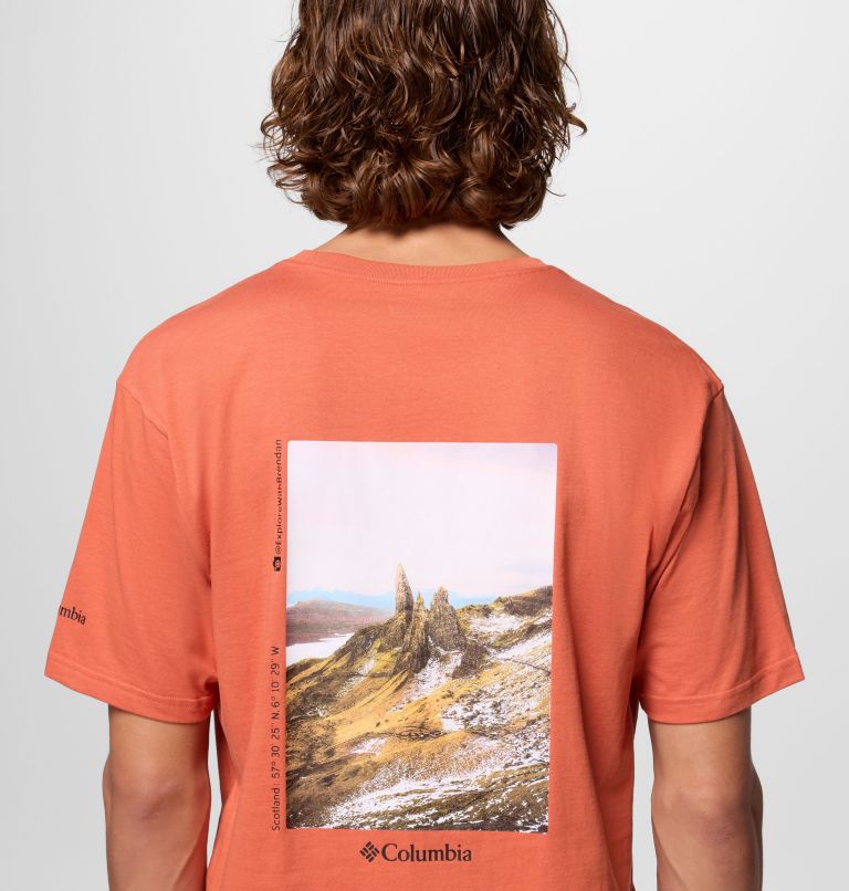 Unisex Columbia Hike Society T-Shirt, Color: Tuscan, image 6