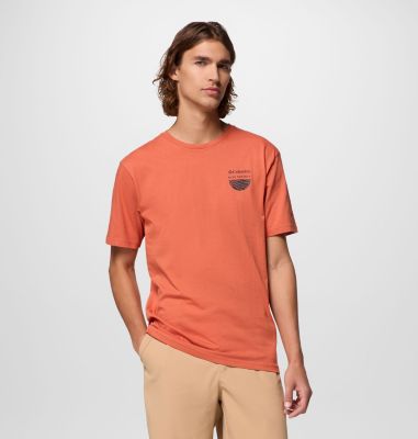 T-shirt Columbia Hike Society unisex, Color: Tuscan, image 11
