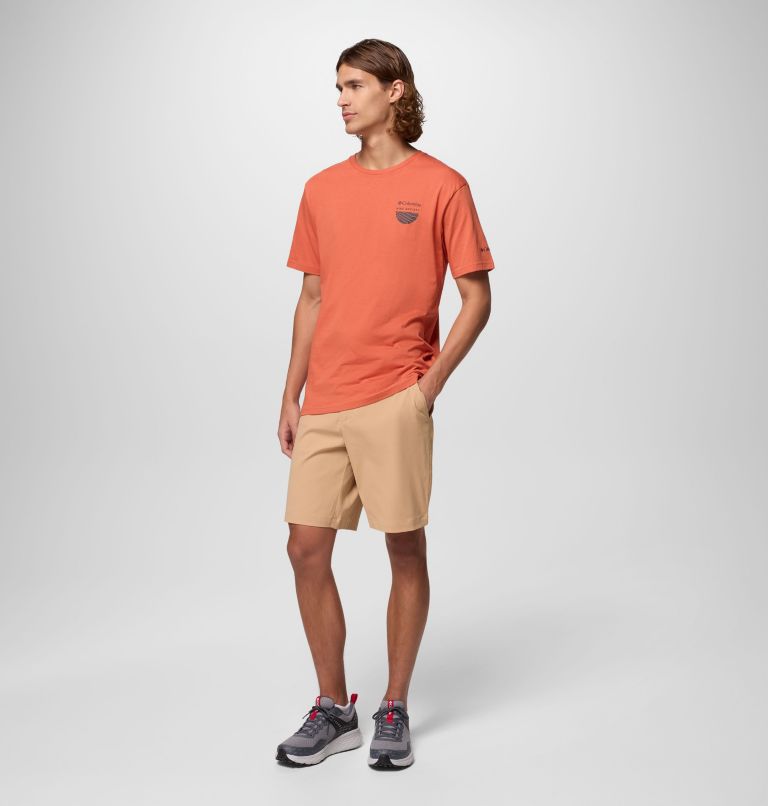 Unisex Columbia Hike Society T-Shirt, Color: Tuscan, image 2