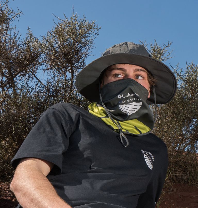 Unisex Columbia Hike Society Neck Gaiter, Color: Grill, image 6