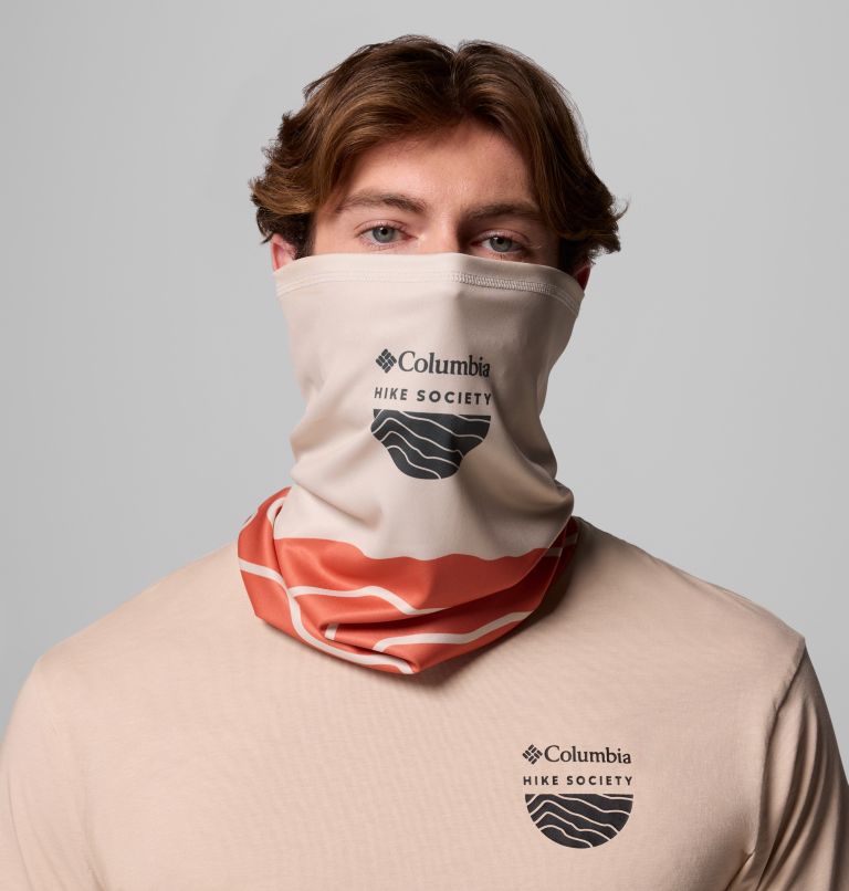 Unisex Columbia Hike Society Neck Gaiter, Color: Dark Stone, image 2