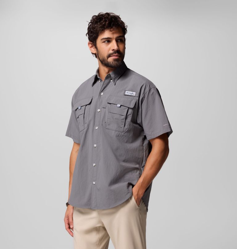 Men's Bahama x Paul Puckett Short Sleeve Shirt, Color: City Grey, image 4
