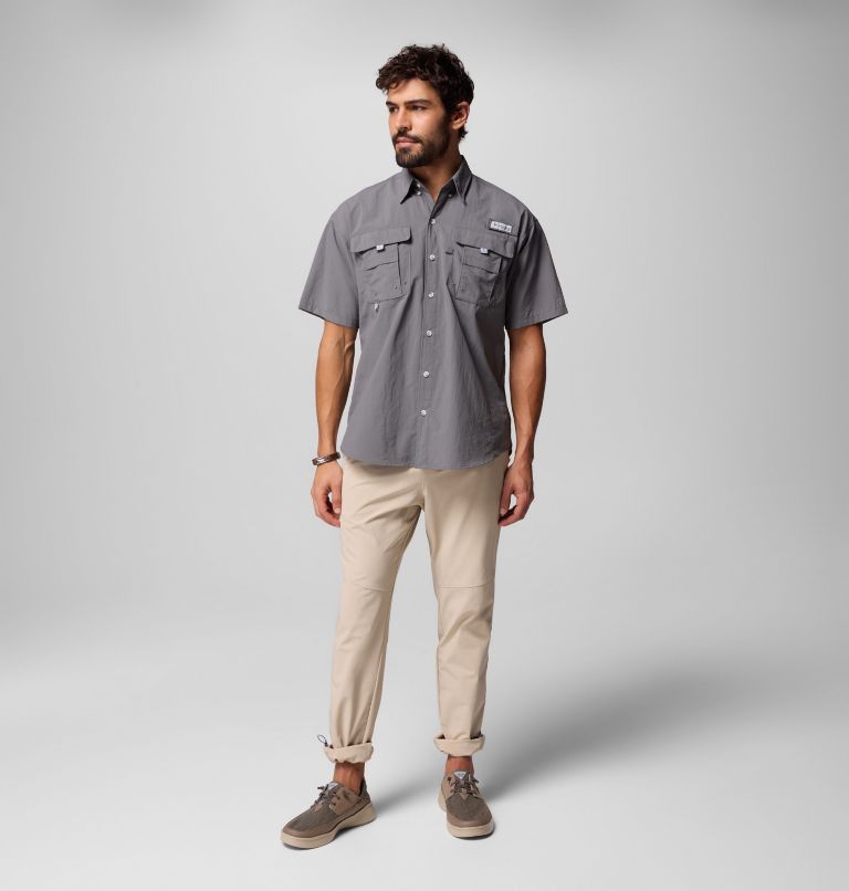 Men's Bahama x Paul Puckett Short Sleeve Shirt, Color: City Grey, image 8