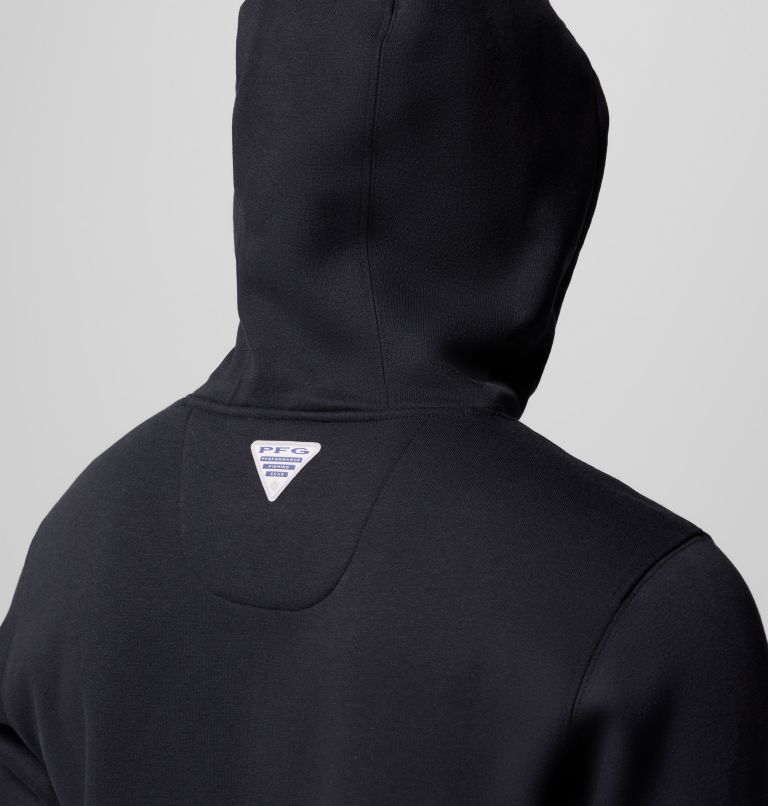Men's PFG Castback x Paul Puckett Hoodie, Color: Black, image 6