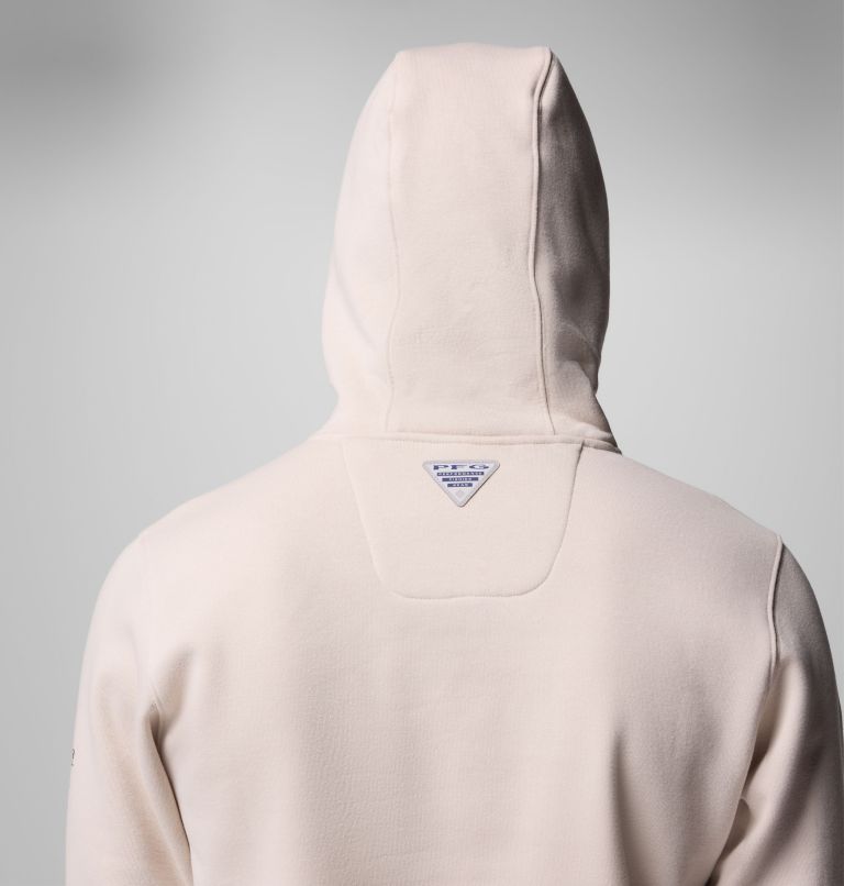 Men's PFG Castback x Paul Puckett Hoodie, Color: Dark Stone, image 6
