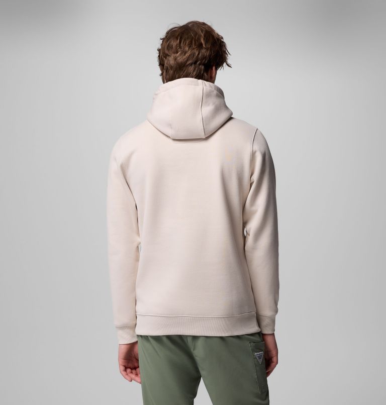 Men's PFG Castback x Paul Puckett Hoodie, Color: Dark Stone, image 3